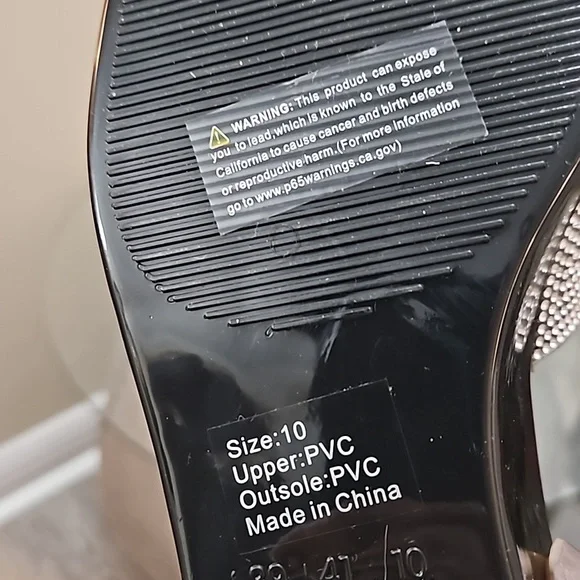 Olivia Miller Rhinestone Slides - Picture 5 of 5